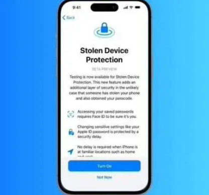 利通苹果授权维修店分享被盗设备保护功能开启方法 