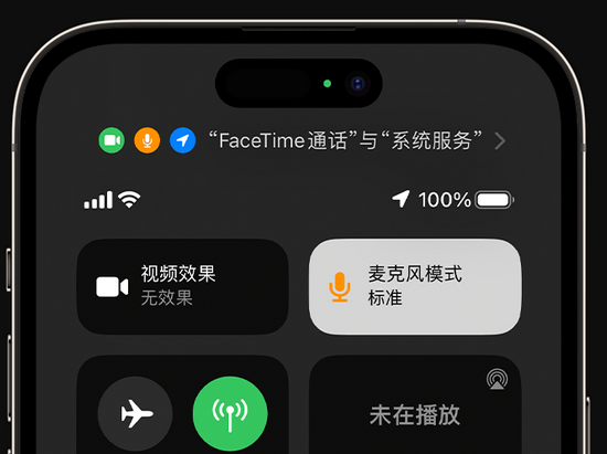 利通苹果授权维修网点分享iPhone在通话时让你的声音更清晰 