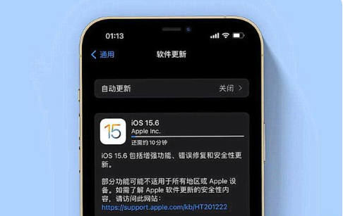 利通苹果手机维修分享iOS 15.6续航怎么样 