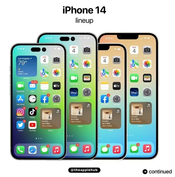 利通苹果14维修分享iPhone 14全家福 
