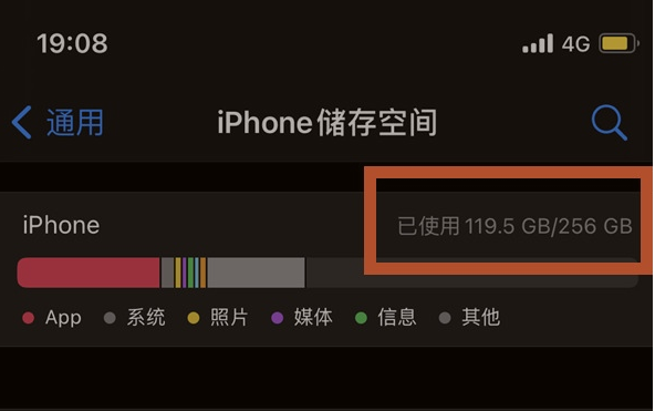 利通苹果13维修分享iPhone13如何查看剩余内存 