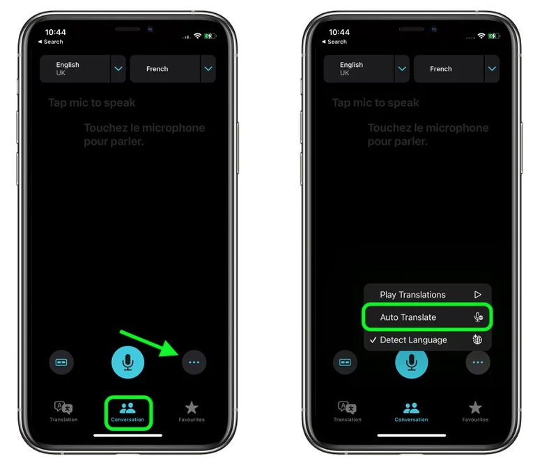 利通苹果手机维修分享iOS 15 “翻译” App 新改进 