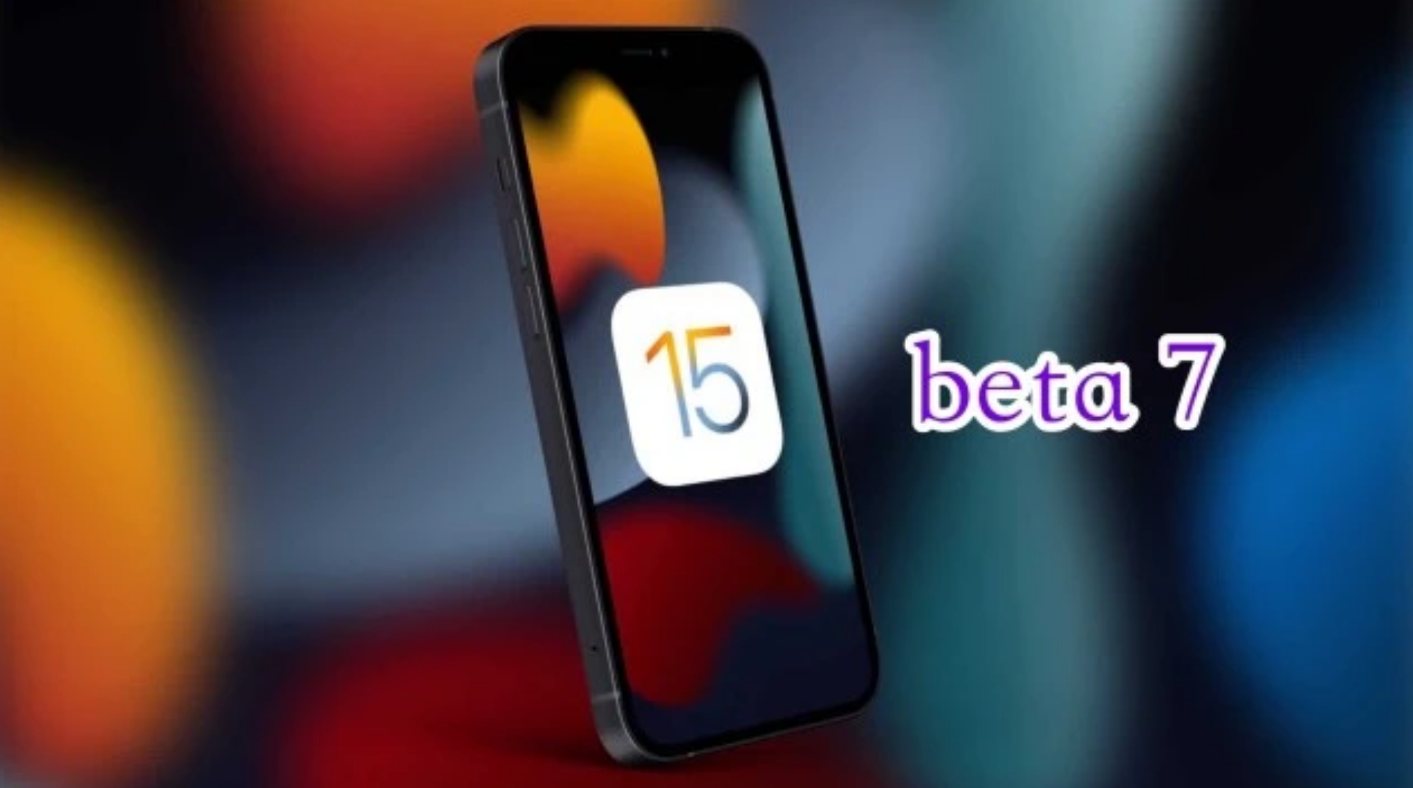 利通苹果手机维修分享iOS15 Beta7修复了哪些内容 